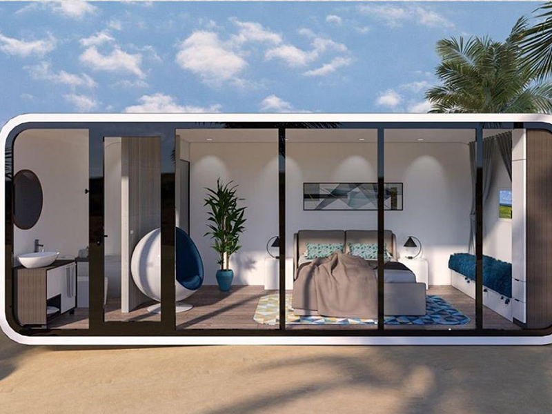 Apple House interior tipo estudio