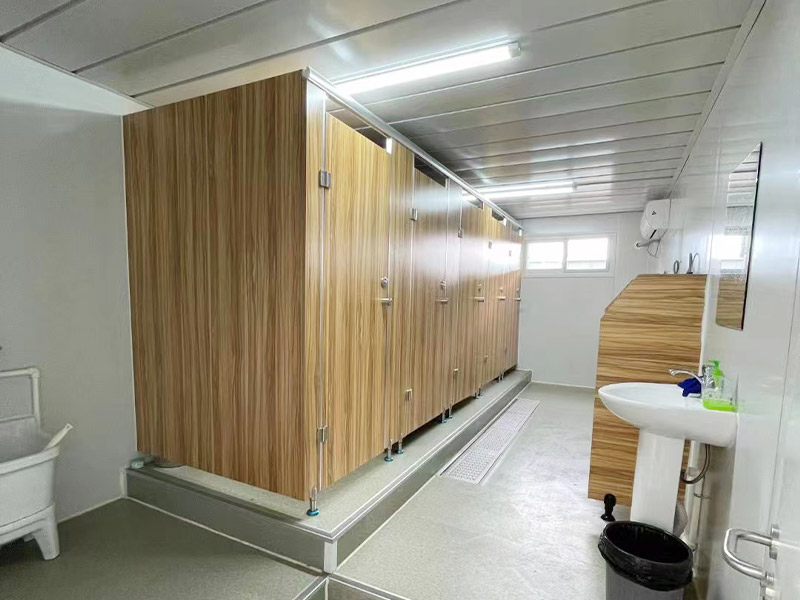 Baños industriales — módulo sanitario para campamentos