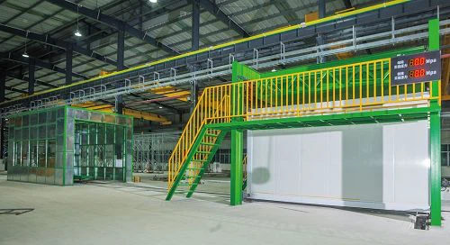 Instalaciones industriales — línea de producción